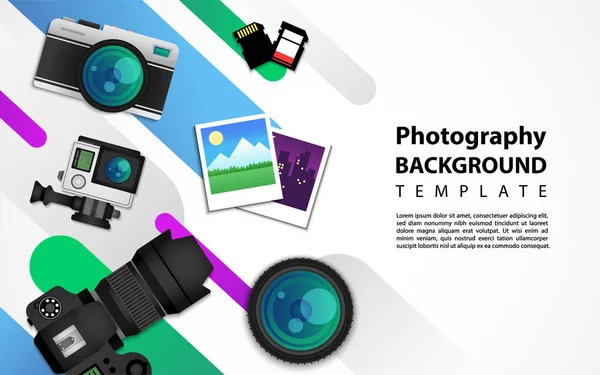 Yaratıcı modern arkaplan tasarımı fotoğrafçılık tema biçimi. Grafik tasarım ögesi.