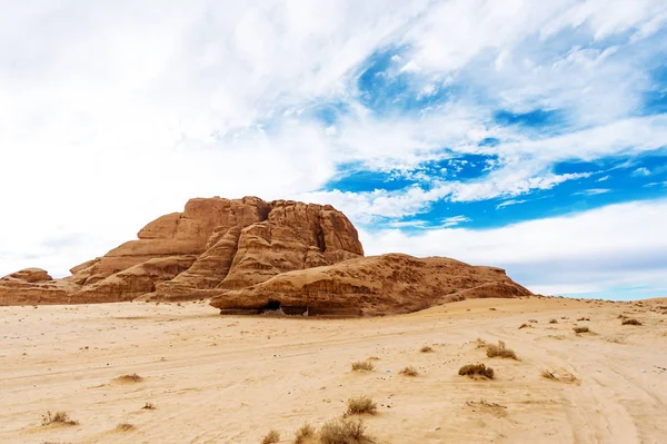 Wadi Rum Desert Jordania Valle Luna — Foto de Stock