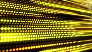 Led ışık çizgili sarı - altın üzerinde koyu arka plan - arka plan içinde video animasyon.