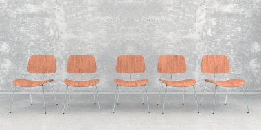 3D render - iş Salonu