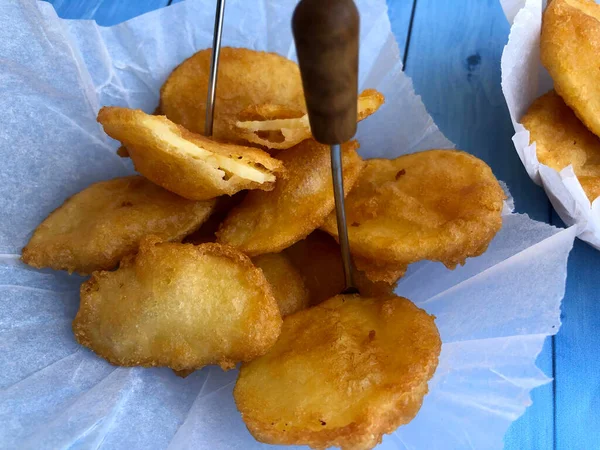 Leckere Hausgemachte Pommes Frites — Stockfoto