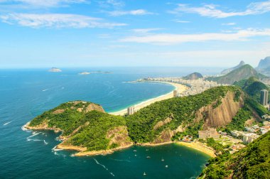 Rio de Janeiro, Brezilya 'nın hava manzarası