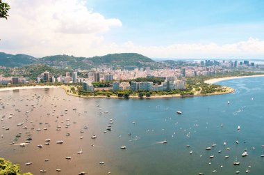 Rio de Janeiro, Brezilya 'nın hava manzarası