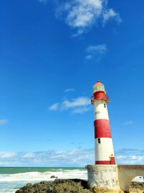 Deniz fenerinin güzel manzarası 