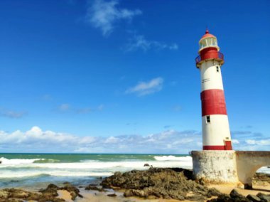 Deniz fenerinin güzel manzarası 