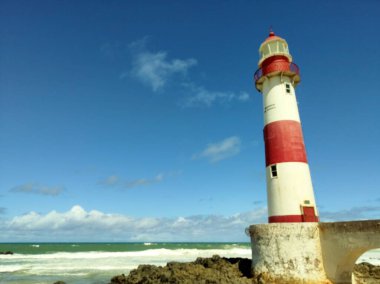 Deniz fenerinin güzel manzarası 