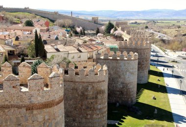 Ortaçağ şehri, Avila, İspanya