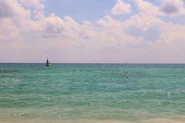 Karayip deniz manzarası