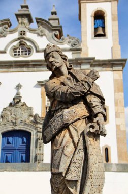 18. yüzyılın ikinci yarısında Bon Jesus de Matosinhos 'daki farklı Hıristiyan peygamberlerin heykelleri, Brezilya' nın Kongonhas şehrinde Haç Yolu 'na adanmış rokoko kilisesi. 