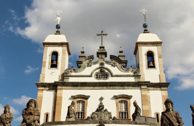 18. yüzyılın ikinci yarısında Bon Jesus de Matosinhos 'daki farklı Hıristiyan peygamberlerin heykelleri, Brezilya' nın Kongonhas şehrinde Haç Yolu 'na adanmış rokoko kilisesi. 
