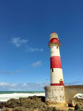 Deniz fenerinin güzel manzarası 