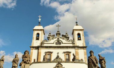 18. yüzyılın ikinci yarısında Bon Jesus de Matosinhos 'daki farklı Hıristiyan peygamberlerin heykelleri, Brezilya' nın Kongonhas şehrinde Haç Yolu 'na adanmış rokoko kilisesi. 