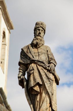 18. yüzyılın ikinci yarısında Bon Jesus de Matosinhos 'daki farklı Hıristiyan peygamberlerin heykelleri, Brezilya' nın Kongonhas şehrinde Haç Yolu 'na adanmış rokoko kilisesi. 