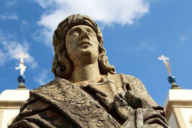 18. yüzyılın ikinci yarısında Bon Jesus de Matosinhos 'daki farklı Hıristiyan peygamberlerin heykelleri, Brezilya' nın Kongonhas şehrinde Haç Yolu 'na adanmış rokoko kilisesi. 