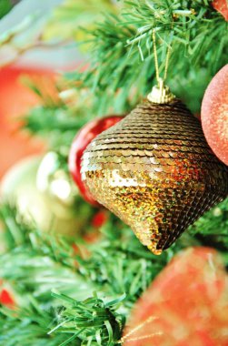 Noel ağacı - yakın plan görünümü