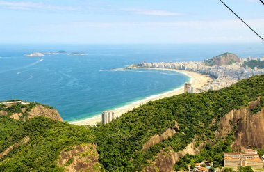 Rio de Janeiro, Brezilya 'nın hava manzarası