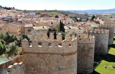 Ortaçağ şehri, Avila, İspanya