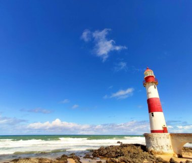 Deniz fenerinin güzel manzarası 