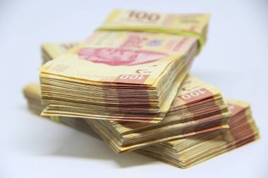 Meksika para yakın çekim görünümü