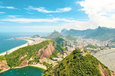 Rio de Janeiro, Brezilya 'nın hava manzarası