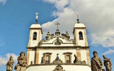 18. yüzyılın ikinci yarısında Bon Jesus de Matosinhos 'daki farklı Hıristiyan peygamberlerin heykelleri, Brezilya' nın Kongonhas şehrinde Haç Yolu 'na adanmış rokoko kilisesi. 