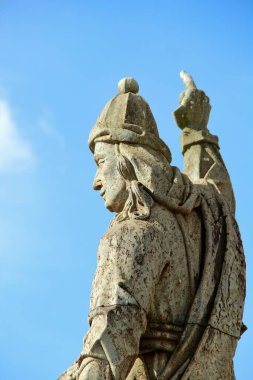 18. yüzyılın ikinci yarısında Bon Jesus de Matosinhos 'daki farklı Hıristiyan peygamberlerin heykelleri, Brezilya' nın Kongonhas şehrinde Haç Yolu 'na adanmış rokoko kilisesi. 