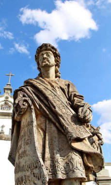 18. yüzyılın ikinci yarısında Bon Jesus de Matosinhos 'daki farklı Hıristiyan peygamberlerin heykelleri, Brezilya' nın Kongonhas şehrinde Haç Yolu 'na adanmış rokoko kilisesi. 