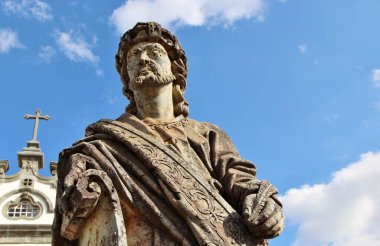 18. yüzyılın ikinci yarısında Bon Jesus de Matosinhos 'daki farklı Hıristiyan peygamberlerin heykelleri, Brezilya' nın Kongonhas şehrinde Haç Yolu 'na adanmış rokoko kilisesi. 