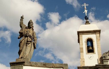 18. yüzyılın ikinci yarısında Bon Jesus de Matosinhos 'daki farklı Hıristiyan peygamberlerin heykelleri, Brezilya' nın Kongonhas şehrinde Haç Yolu 'na adanmış rokoko kilisesi. 