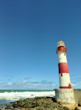 Deniz fenerinin güzel manzarası 