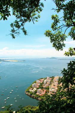 Rio de Janeiro, Brezilya 'nın hava manzarası
