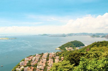 Rio de Janeiro, Brezilya 'nın hava manzarası