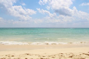 Karayip denizinin güzel manzarası