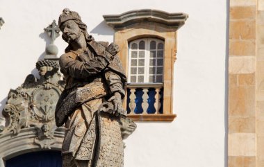 18. yüzyılın ikinci yarısında Bon Jesus de Matosinhos 'daki farklı Hıristiyan peygamberlerin heykelleri, Brezilya' nın Kongonhas şehrinde Haç Yolu 'na adanmış rokoko kilisesi. 