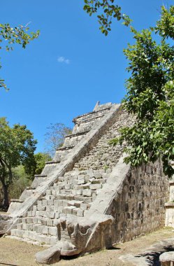 Meksika harabeleri. Dünya Mirası Sitesi