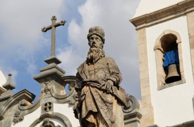 18. yüzyılın ikinci yarısında Bon Jesus de Matosinhos 'daki farklı Hıristiyan peygamberlerin heykelleri, Brezilya' nın Kongonhas şehrinde Haç Yolu 'na adanmış rokoko kilisesi. 