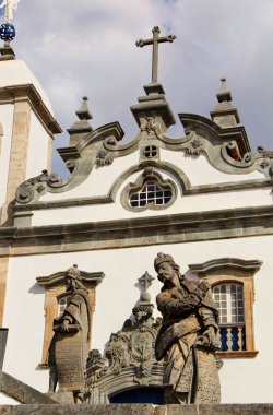 18. yüzyılın ikinci yarısında Bon Jesus de Matosinhos 'daki farklı Hıristiyan peygamberlerin heykelleri, Brezilya' nın Kongonhas şehrinde Haç Yolu 'na adanmış rokoko kilisesi. 