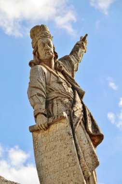 18. yüzyılın ikinci yarısında Bon Jesus de Matosinhos 'daki farklı Hıristiyan peygamberlerin heykelleri, Brezilya' nın Kongonhas şehrinde Haç Yolu 'na adanmış rokoko kilisesi. 