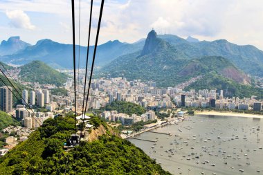 Rio de Janeiro, Brezilya 'nın hava manzarası