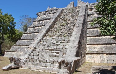Meksika harabeleri. Dünya Mirası Sitesi