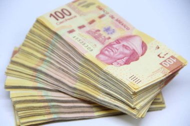 Meksika para yakın çekim görünümü