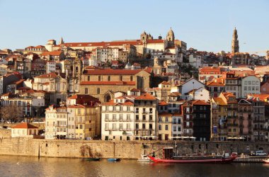 Portekiz 'in Porto şehrinin manzarası