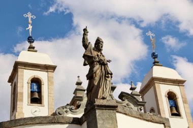 18. yüzyılın ikinci yarısında Bon Jesus de Matosinhos 'daki farklı Hıristiyan peygamberlerin heykelleri, Brezilya' nın Kongonhas şehrinde Haç Yolu 'na adanmış rokoko kilisesi. 