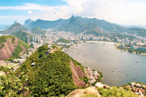 Luchtfoto Van Rio Janeiro Brazilië — Stockfoto