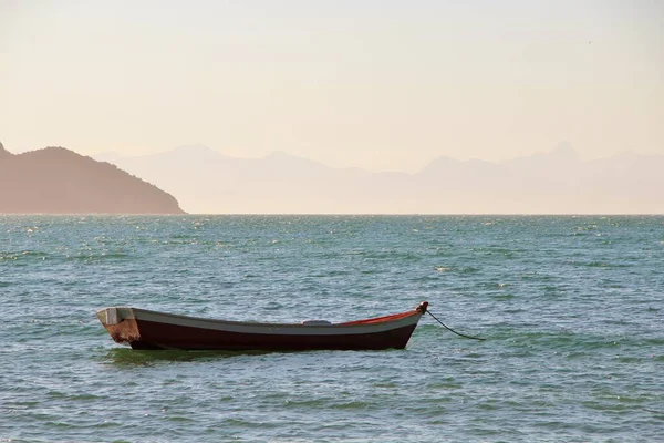 Bateau Sur Mer Vue Panoramique — Photo