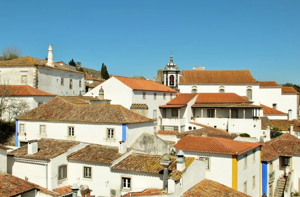 Utsikt Över Medeltida Stadsgator Avila Spanien — Stockfoto