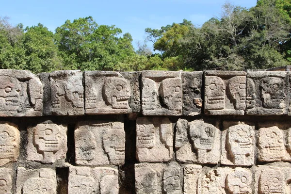 Mexico Skulls World Heritage Site — Stock Photo, Image