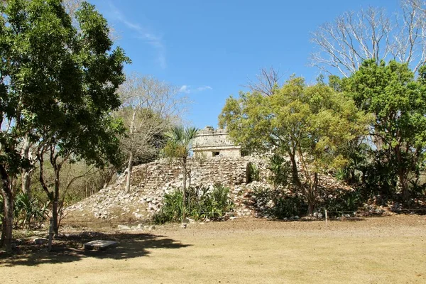 Des Ruines Mexicaines Site Patrimoine Mondial — Photo
