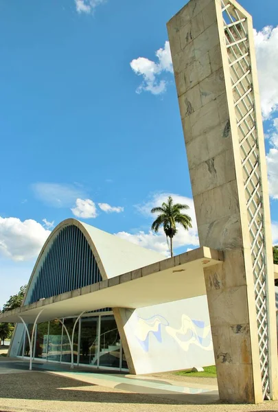 Brazil Prosince Vnější Pohled Kostel Františka Assisi Prosince 2016 Belo — Stock fotografie