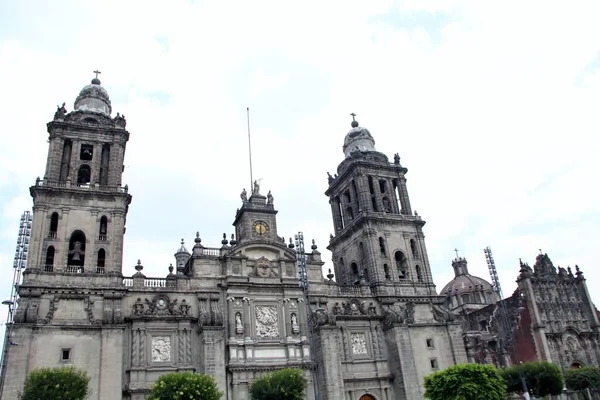 Catedral Estilo Colonial Ciudad México — Foto de Stock